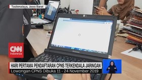 VIDEO: Pendaftaran CPNS Terkendala Jaringan di Hari Pertama