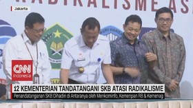 VIDEO: 12 Kementerian Tandatangani SKB Atasi Radikalisme