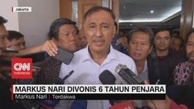 VIDEO: Kasus Suap E-KTP, Markus Nari Divonis 6 Tahun Penjara