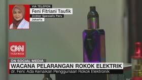 VIDEO: Dokter Spesialis Paru Bicara soal Rokok Elektrik