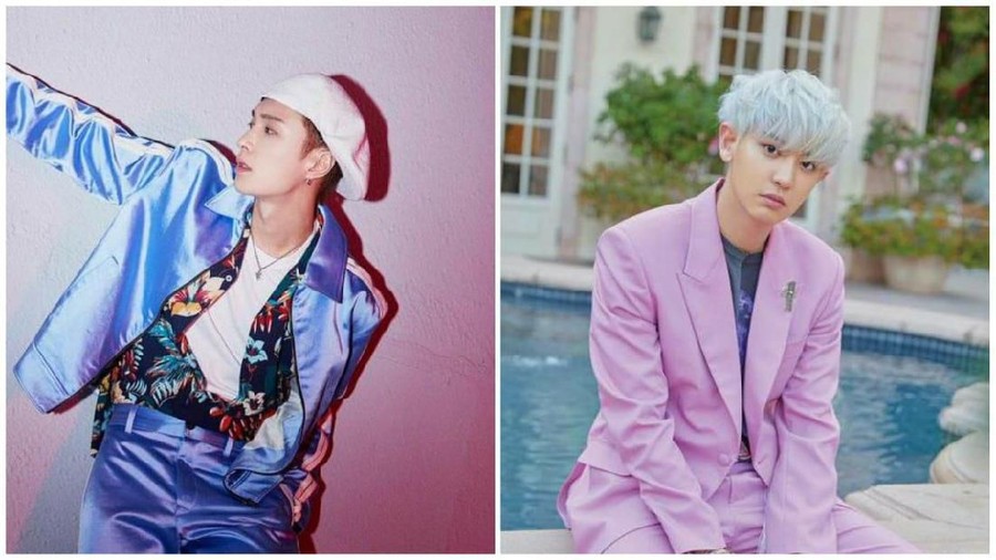 Dua personel EXO dapat penghargaan di Tencent Music Entertainment Award di China.