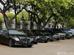 Segini Banyak Kebutuhan Mobil Dinas Menteri dan Wakil Menteri Kabinet Prabowo