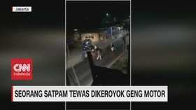 VIDEO: Seorang Satpam Tewas Dikeroyok Geng Motor