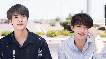 img-title Karma Ledekin Jin, Sepatu Jungkook BTS Masih Tertempel Label Harga