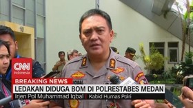VIDEO: Kronologi Dugaan Ledakan Bom di Polrestabes Medan