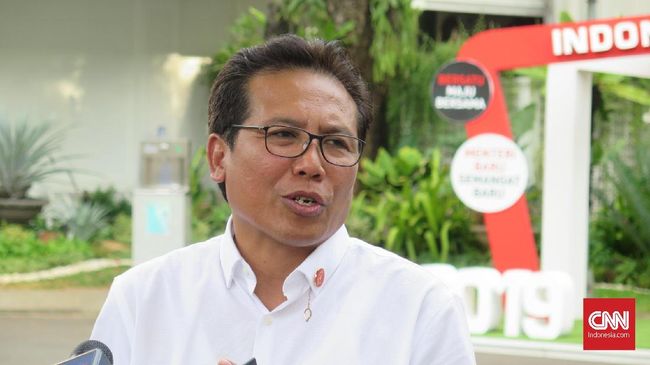 Fadjroel Rahman Staf Khusus Presiden Bidang Komunikasi Fadjroel Rahman di Kompleks Istana Kepresidenan Jakarta, Rabu (13/11).