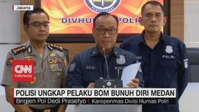 VIDEO: Polisi Ungkap Pelaku Bom Bunuh Diri di Medan