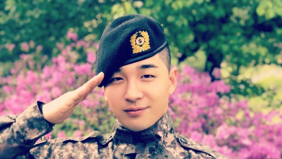 Taeyang Big Bang baru saja selesai menjalani wajib militer.