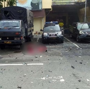 Pelaku Bom Medan Lolos dari Penjagaan Ketat Pihak Kepolisian