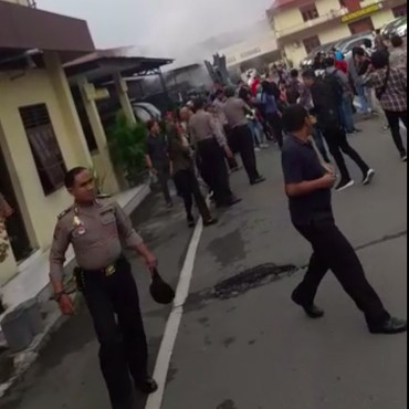 Bom Bunuh Diri Guncang Polrestabes Medan, 4 Petugas Terluka