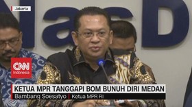 VIDEO: Ketua MPR Tanggapi Bom Bunuh Diri Medan