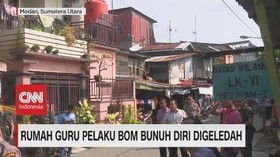 VIDEO: Rumah Guru Pelaku Bom Bunuh Diri Digeledah