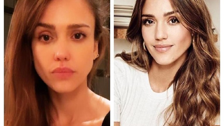 7 Seleb Ini Punya Nyali Besar Unggah Foto tanpa Rias Wajah Deretan artis wanita Hollywood ini berani mengunggah foto di laman media sosial tanpa mengenakan make-up. Penasaran?