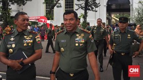 Panglima TNI Naikkan Pangkat 91 Perwira Tinggi