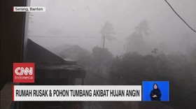 VIDEO: Hujan Disertai Angin Landa Sejumlah Daerah