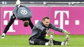 FOTO: Timnas Jerman 'Bersiap' Lolos ke Piala Eropa 2020 Timnas Jerman terus melakukan persiapan jelang laga penting Piala Eropa 2020 melawan Belarusia di Borussia Park, Sabtu (16/11).