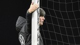 FOTO: Timnas Jerman 'Bersiap' Lolos ke Piala Eropa 2020 Timnas Jerman terus melakukan persiapan jelang laga penting Piala Eropa 2020 melawan Belarusia di Borussia Park, Sabtu (16/11).