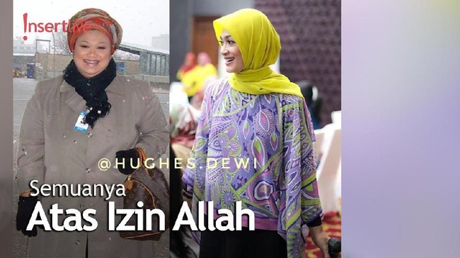 Ini Dia Tampilan Dewi Hughes Pasca Turunkan Berat Badan Sebanyak 90 Kg
