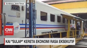 VIDEO: KAI 'Sulap' Kereta Ekonomi Rasa Eksekutif
