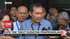 VIDEO: KPK Tak Takut Gugatan Praperadilan