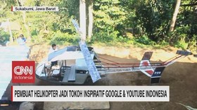 VIDEO: Pembuat Helikopter Jadi Tokoh Inspiratif