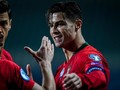 FOTO: Ronaldo Mengejar 100 Gol di Timnas Portugal