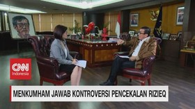 VIDEO: Menkumham Jawab Kontroversi Pencekalan Rizieq Shihab