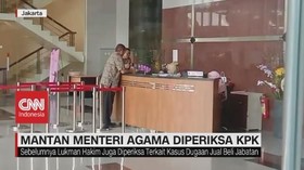 VIDEO: Mantan Menteri Agama Lukman Hakim Diperiksa KPK