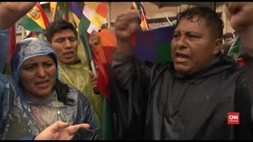 VIDEO: Pendukung Ingin Morales Tetap Jadi Presiden Bolivia