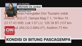 VIDEO: Kondisi Bitung Pasca Gempa