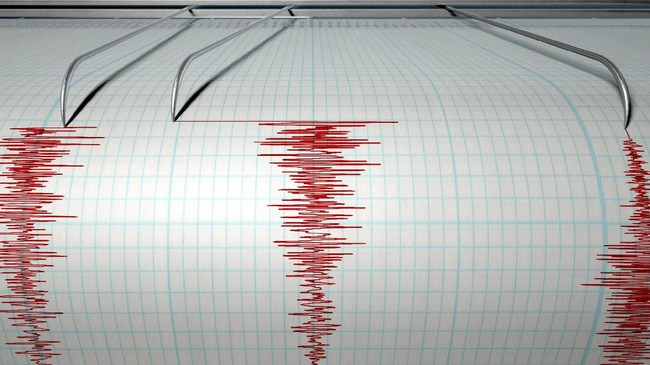Gempa bumi tektonik berkekuatan magnitudo 4,2 mengguncang wilayah Kabupaten Bandung, pukul 10.06 WIB, Rabu (1/5).
