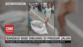 VIDEO: Bangkai Babi Dibuang di Jalanan Kota Medan