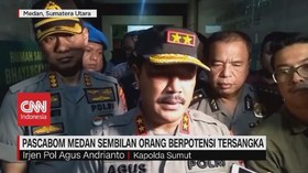 VIDEO: 9 Orang Berpotensi Tersangka Kasus Bom di Medan