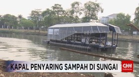 VIDEO: Teknologi Kapal Penyaring Sampah di Sungai
