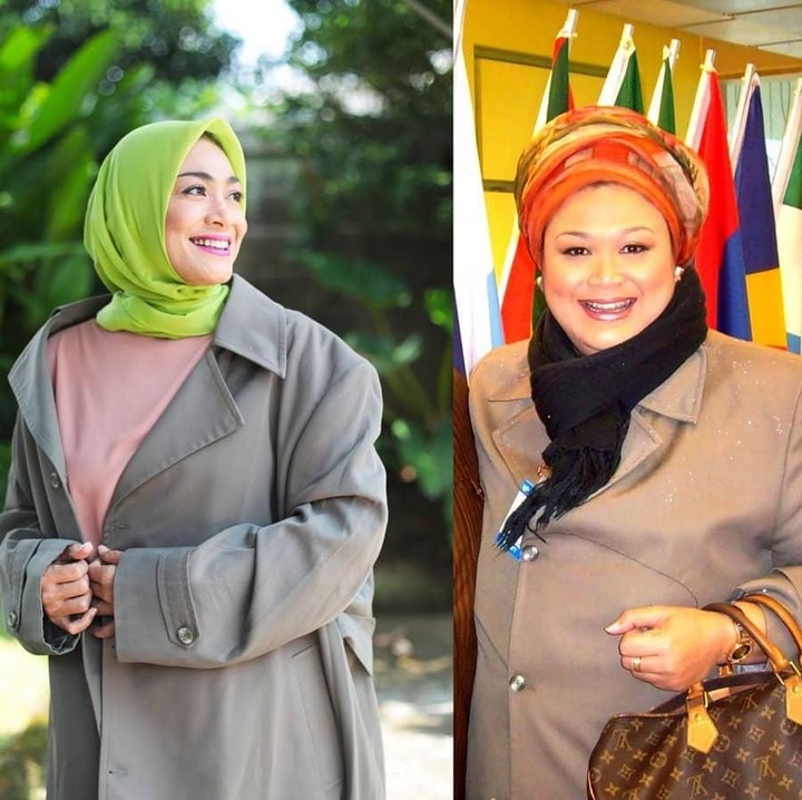 <p>Ya, berkat diet dan hypnoterapi Hughes sukses menurunkan berat badan. (Foto: Instagram @hughes.dewi)</p>