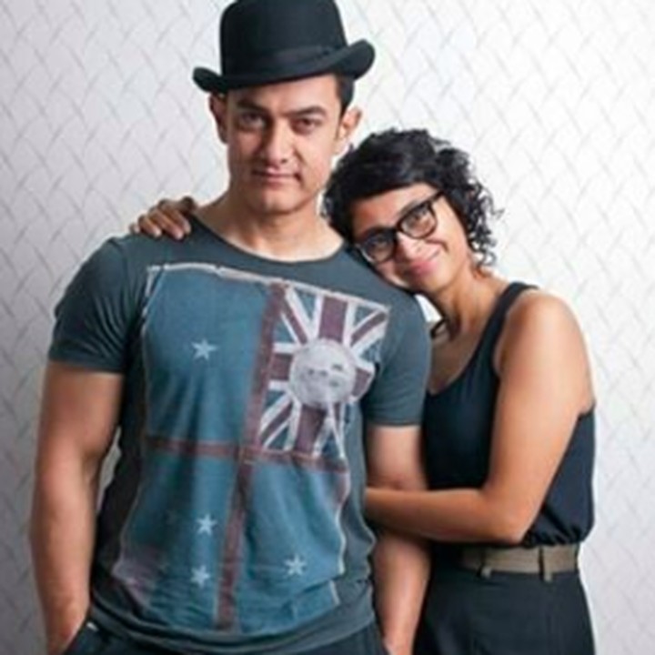 <p>Aamir Khan bersama sang istri, Kiran Rao Khan yang dinikahinya pada 2005 lalu. (Foto: Instagram/ @_kiranraokhan)  </p>