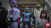 FOTO: 'Si Pitung' Jumpa 'Transformer' di Jakarta Cosplay 2019 Si Pitung, Naruto, sampai Superman dan Thanos terlihat mondar-mandir di Lapangan Silang Monas, Jakarta Pusat, Minggu (17/11) dalam acara Jakarta Cosplay Parade.