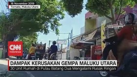 VIDEO: Dampak Kerusakan Akibat Gempa Maluku Utara
