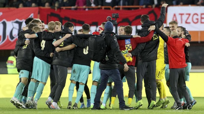 FOTO: Jerman dan Belanda Rebut Tiket Piala Eropa 2020
