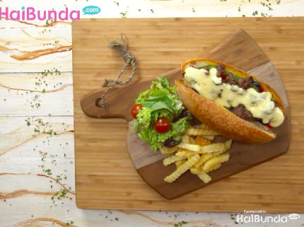 Resep Bekal Sekolah Anak: Philly Steak Sandwich Lezat & Bergizi Tinggi