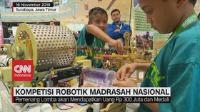 VIDEO: Kemenag Gelar Kompetisi Robotik Bertema Lingkungan