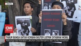 VIDEO: Aksi Menuntut Keadilan Korban Skuter Listrik