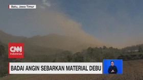 VIDEO: Badai Angin & Debu Terjang Kota Batu Jawa Timur