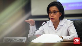 Sri Mulyani Proyeksi Ekonomi Dekati 1 Persen pada Kuartal II