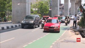 VIDEO: Otopet Boleh Masuk Jalur Sepeda
