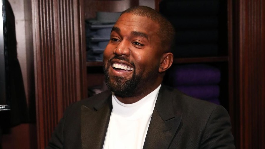 CHICAGO, ILLINOIS - OCTOBER 28: Kanye West attends Jim Moore Book Event At Ralph Lauren Chicago on October 28, 2019 in Chicago, Illinois. (Photo by Robin Marchant/Getty Images for Ralph Lauren)