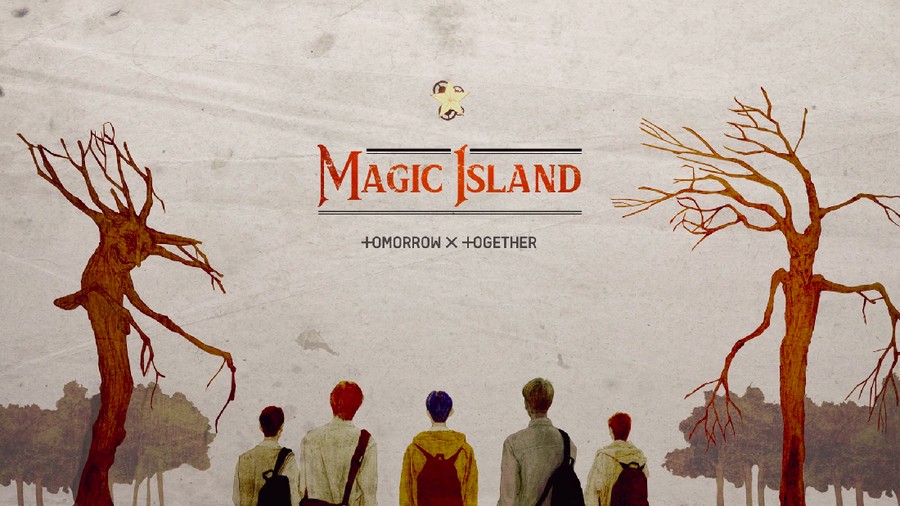 Lirik lagu milik TXT yang berjudul Magic Island.