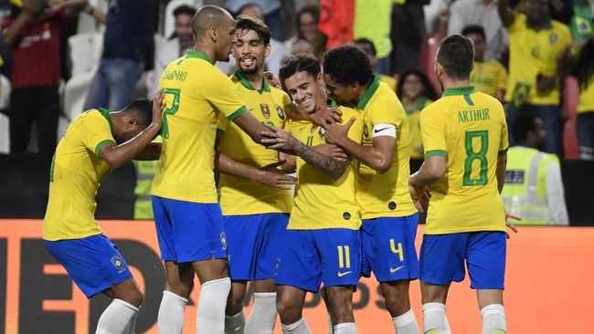 Philippe Coutinho bermain gemilang saat timnas Brasil mengalahkan Korea Selatan 3-0 dalam laga uji coba internasional.
