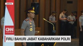 VIDEO: Firli Bahuri Jabat Kabaharkam Polri