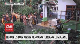 VIDEO: Hujan Es & Angin Kencang Terjang Lumajang